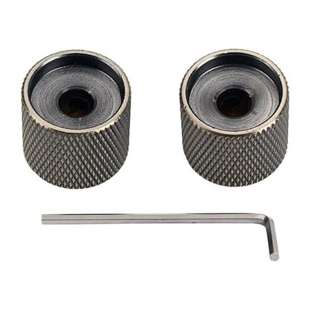 2 Pieces Guitar Volume Control Knob Potentiometer Knob Rotary Knob for Electric Guitar ,