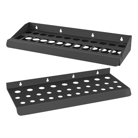2 Pieces Hand Tool Organizer Utility Stand Screw Tray Versatile Tool Storage Solution for DIY Projects Hobbyists