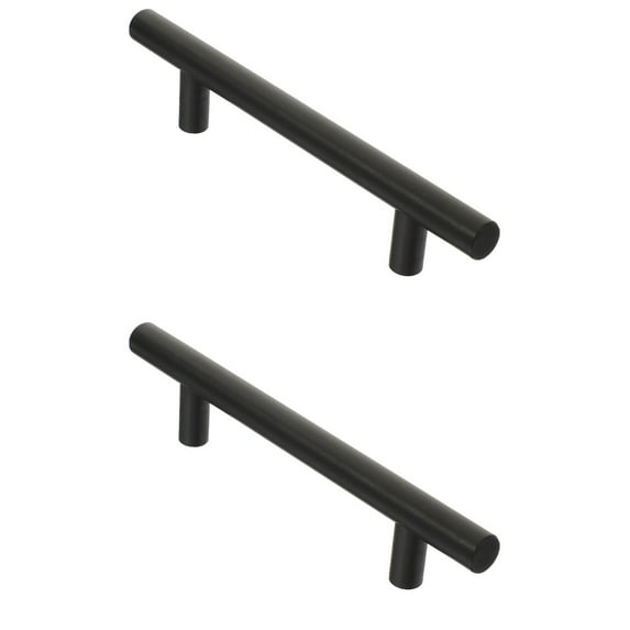 2 Pieces Handle Door Dresser for Closet Cabinet Drawer Knobs Stainless Steel Aluminum Alloy