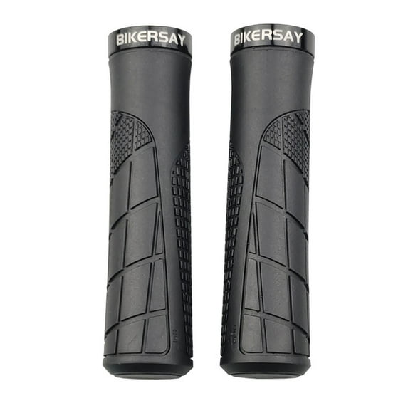 2 Pieces Handlebar Grips Slip Tpr Rubber handheld grip for BMX Cycling Folding Bike Scooter Mountain Bike , Black