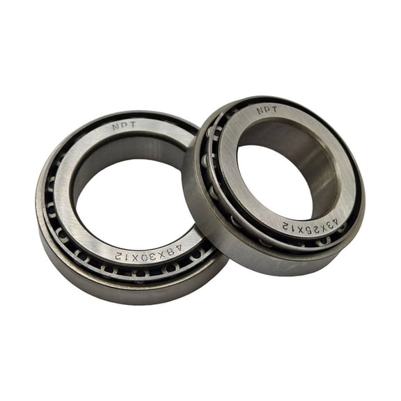 2 Pieces Heavy Duty Wear Resistant Tapered Roller Bearings For Motorcycle Automotive Parts Smooth Operations in Vehicles