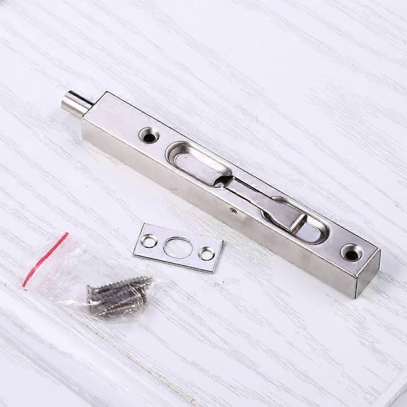 2 Pieces Hidden Door Latch Security Bolt, Lever Handle Sliding Latch, Concealed Door Latches and Bolts
