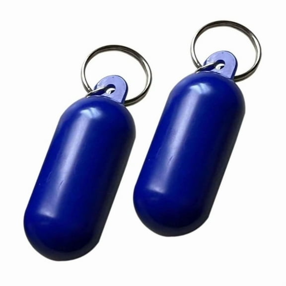 Pack Of 2 Floating Key Rings Buoyant Keyrings for Kayaking and Sailing Water Resistant Keychain Stylish Bag Decoration