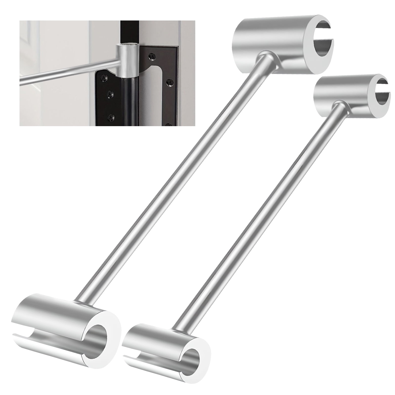 2 Pieces Hinge Gap Adjusting Wrench Kit, 14-19 mm & 23-25 mm Door Hinge