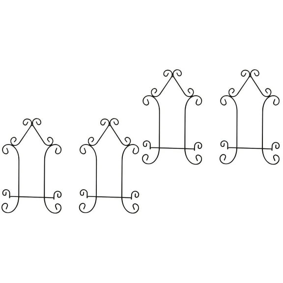 2 Pieces Holder Wall Iron Easel Painting Display Stand Book