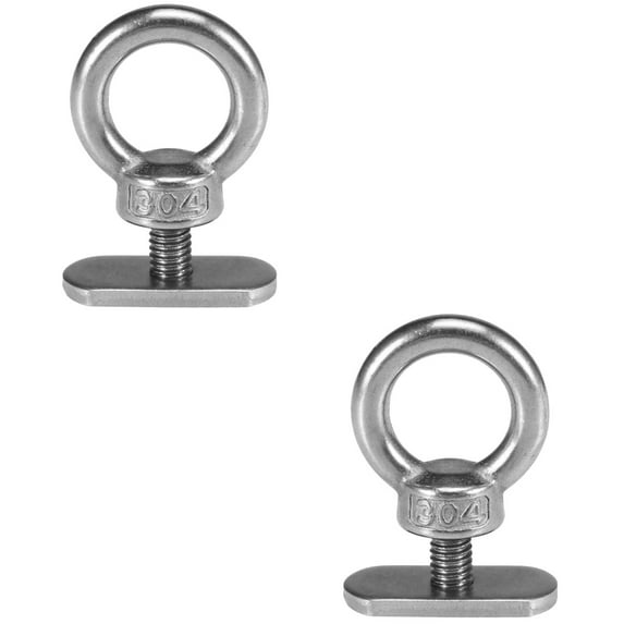 Nicehomfit Stainless Steel Kayak Lifting Hook Easy to Move No Drilling Required 2Pcs