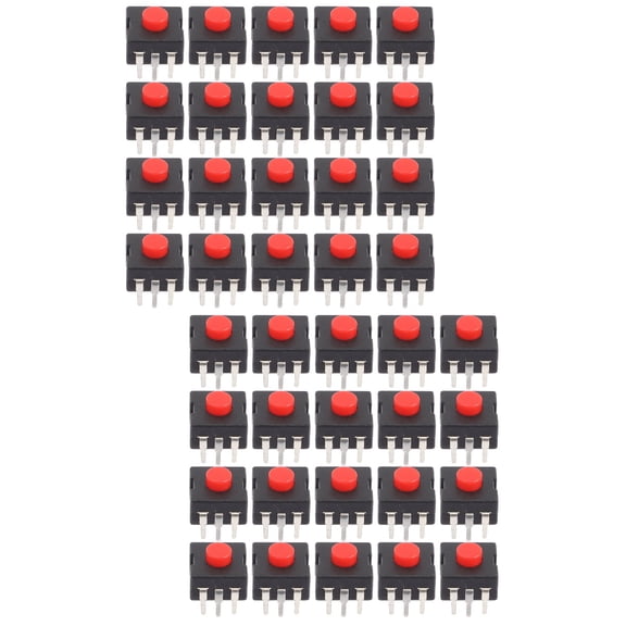 2 Pieces Horn Button Switch Pushbutton Switches Latching Torch Buttons