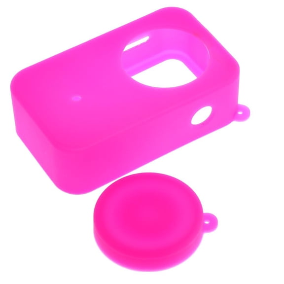 2 Pieces Housing Case Cover Silicone Material Protective Shell for Xiaomi Mijia 4k Mini Action Camera