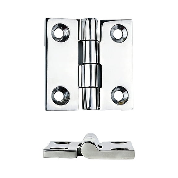 2Pcs Stainless Steel Boat Hinges 270 Degree Rotation For Marine Applications High Load Bearing Hinges