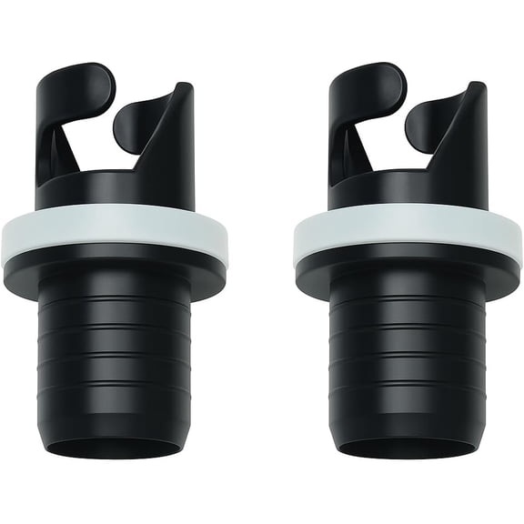 2 Pieces Inflatable Pump Halkey-Roberts Valve Adapter,Paddle Board Air Pump Hose Adapter, Air Valve Nozzle Pump Adapter for Rubber Boats, Inflatable Boats, Fishing Boats, Drift Boats etc