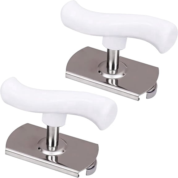 2 Pieces Jar Opener, Multi-Functional Stainless Steel Can Opener with Non-Slip Handle for Weak Hands