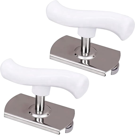 2 Pieces Jar Opener, Multi-Functional Stainless Steel Can Opener with Non-Slip Handle for Weak Hands
