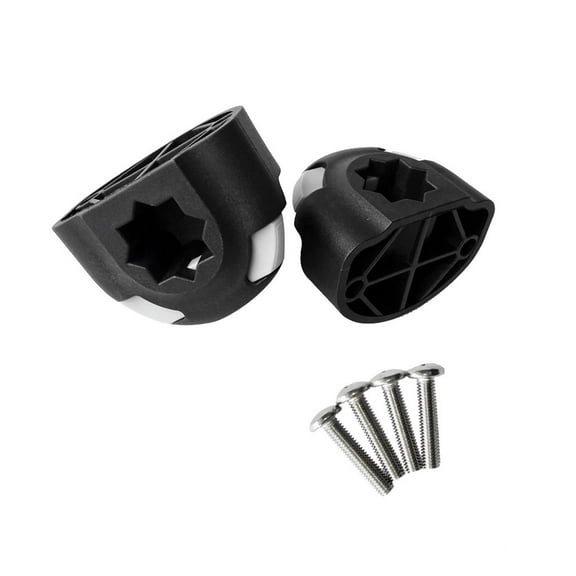 2 Pieces Kayak Boat Sea Fishing Rod Holder Mount Base Tackle Kit Accessory for Kayaks Fishing Rowing Boats Canoes Sailboats ATVs