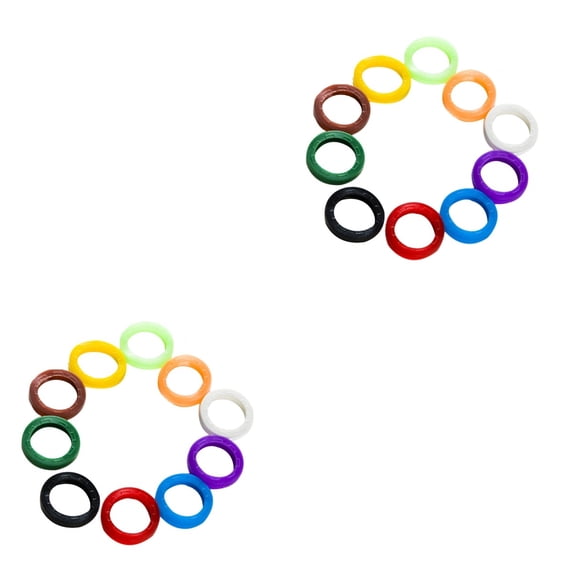 2 Pieces Key Identifiers Covers Caps for House Keys Accessories