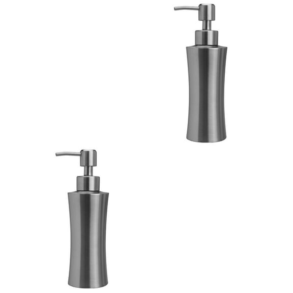 2 Pieces Kitchen Soap Dispenser Dispender Bathroom