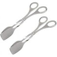 thumbnail image 1 of 2 Pieces Kitchen Tongs Grill Pastry Serving Multi-Purpose the Scissors-Shaped Cooking, 1 of 4