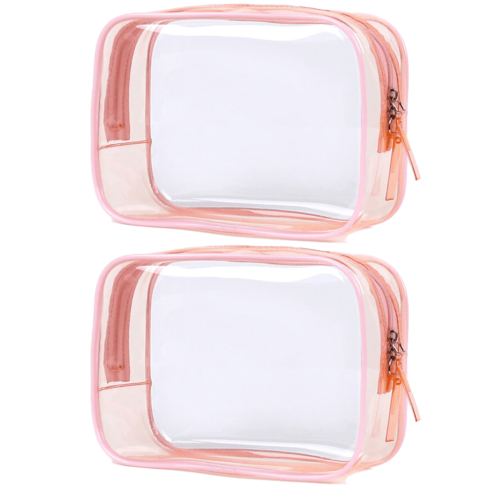 Large plastic makeup bag sale