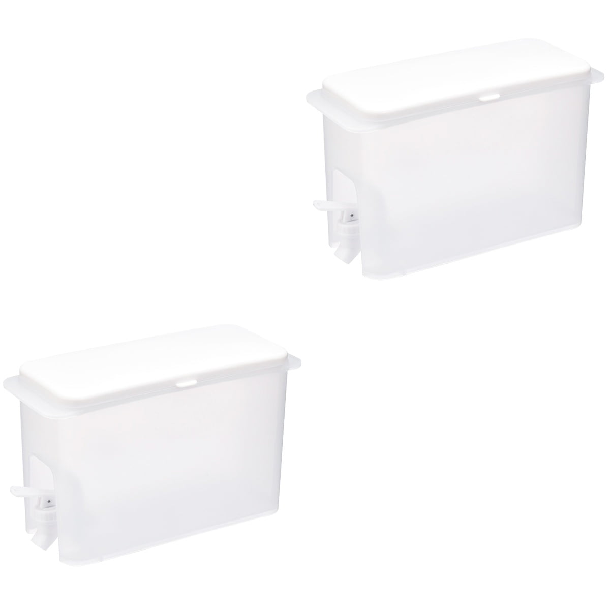 2 Pieces Laundry Detergent Container Linen Hand Sanitizer Dispenser Leak-proof
