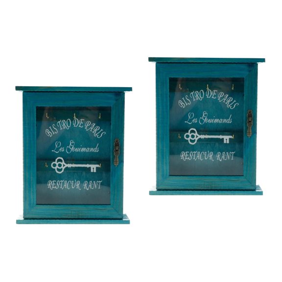 2 Pieces Lids Key Storage Box Creative Household Entry Decor