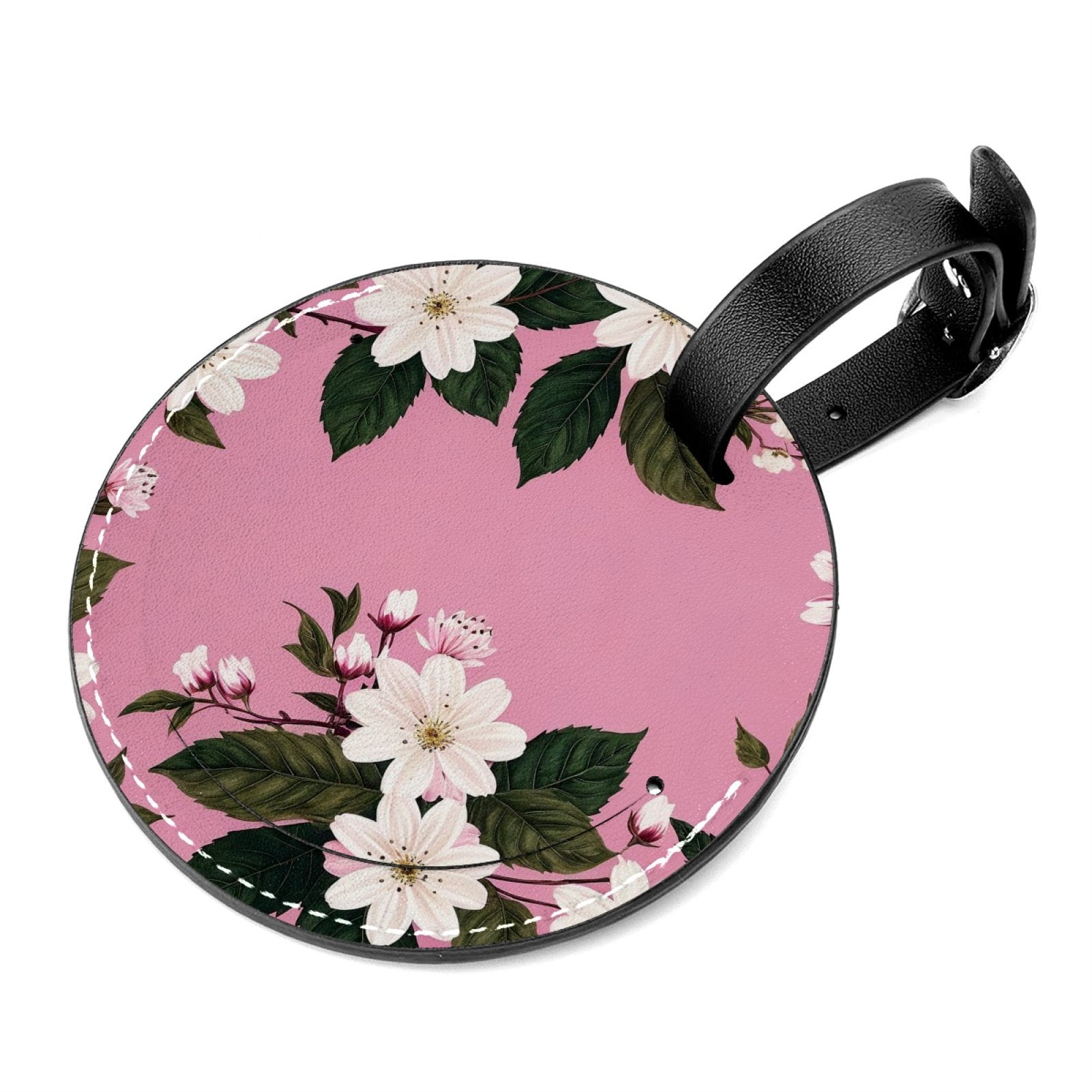 2 Pieces，Luggage tags for suitcases，Flowers cherry，Luggage tag,Tag for