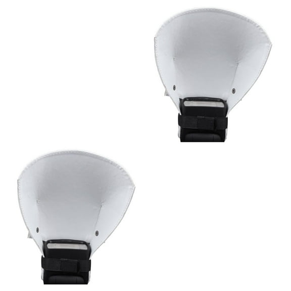 2 Pieces Macro Photography Diffuser Reflector Flash Difuser Man