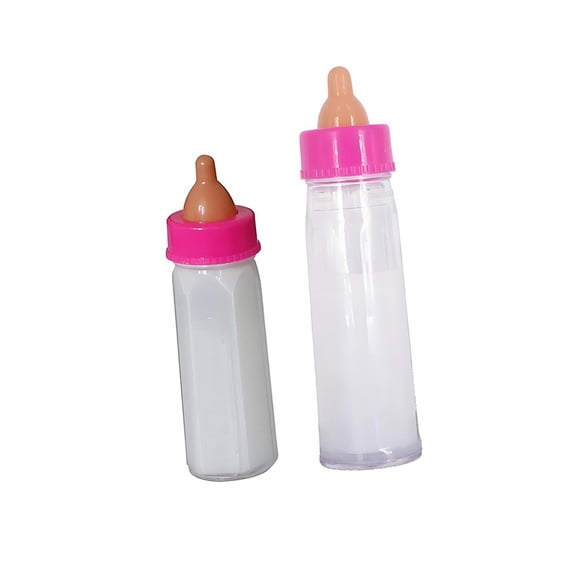 2 Pieces Magician Performance Bottles Disappear Liquid Trick Lightweight Plastic Material for Teens Entertainment Shows