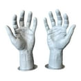 thumbnail image 1 of 2 Pieces Male Hand Model Mannequin Magnetic Base PVC Material Jewelry Display Practice Painting Halloween, 1 of 9