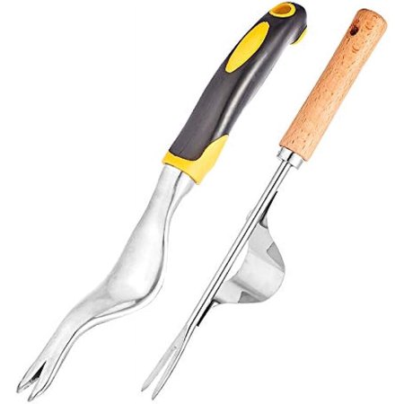 2 Pieces Manual Weeder Weed Puller Weed Removal Deeper Digging Tool
