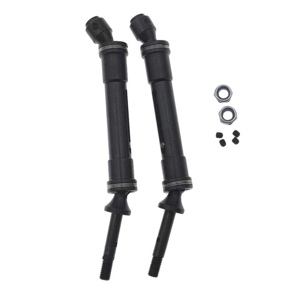 2 Pieces Metal Drive Shaft Model Tools for Model Car for Toy Car Collector Model Supplies