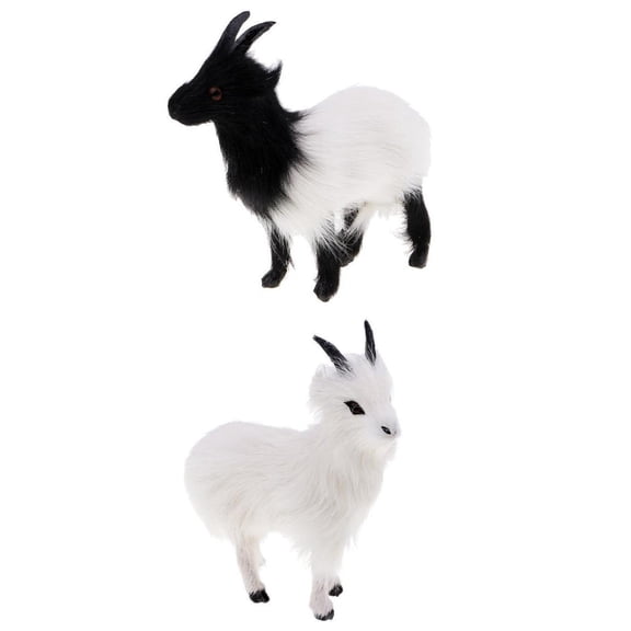 2 Pieces Mini Simulation Plush Figures Plush Toys Stuffed Toy