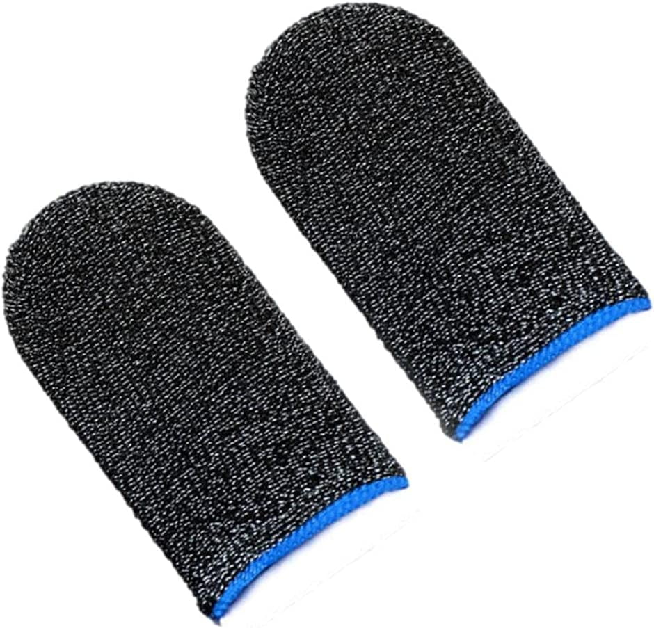 2 Pieces Mobile Game Finger Sleeve Touchscreen Finger Sleeve NonSlip