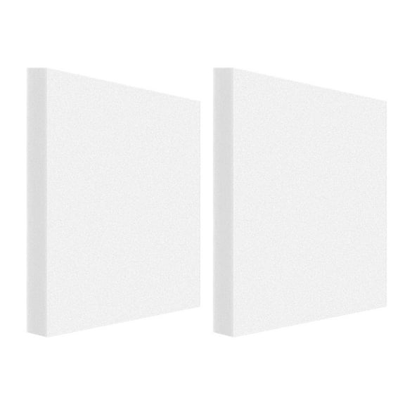 2 Pieces Modeling Foam Board Craft Foam Block High Density Polystyrene Sheet for DIY Arts and Sculpture Projects