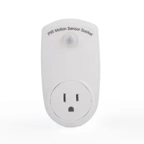 2 Pieces Motion Sensor Style) Motion Sensor Sockets Indoor Plug In Motion Sensor Light Control Motion Sensor Light Switch Motion Detector For Corridor