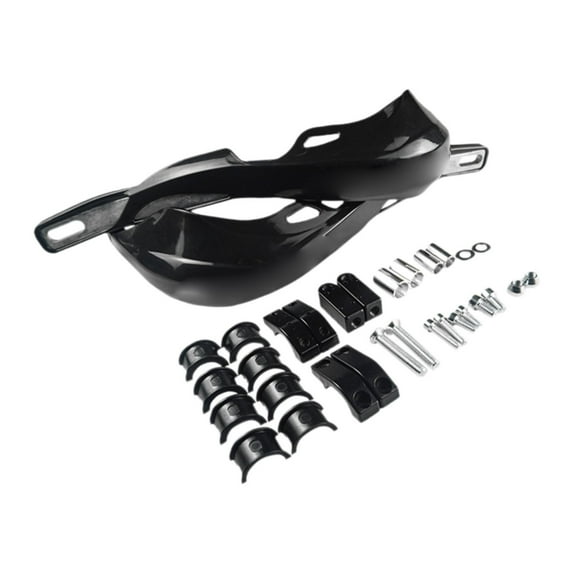 2 Pieces Motorcycle Handguard Hand Protector Wind Deflector Aluminum Alloy for 22mm 28mm Handlebar Dirt Bikes