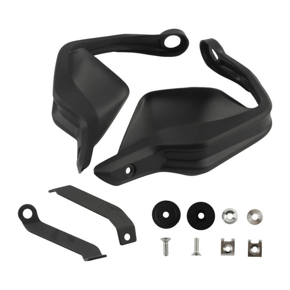 2 Pieces Motorcycle Handguards Hand Protector Handlebar Shields Impact Absorption PP Metal Windproof for Honda NC Series