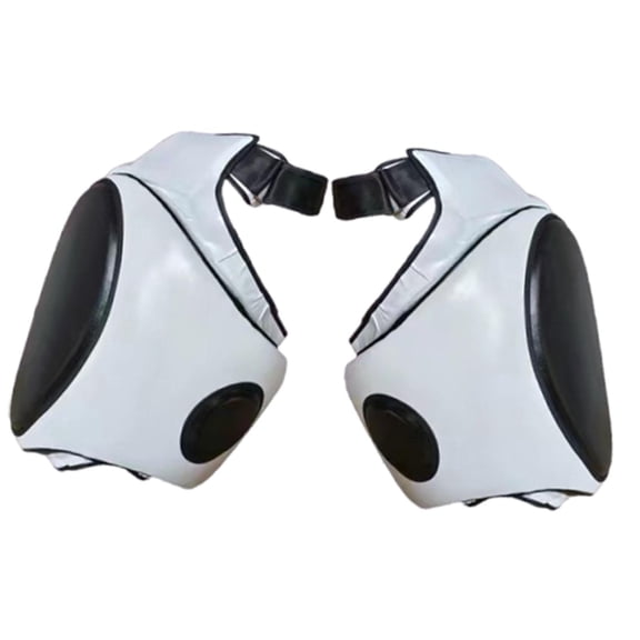 2 Pieces Muay Thai Thigh Pad Leg Kick Pad Target Training Thickened PU EVA Foam for Athletes and Coaches
