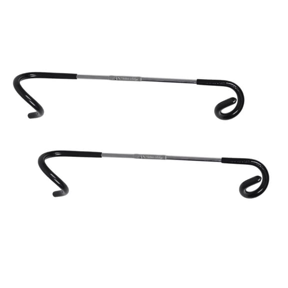 2 Pieces Multifunction Hanging Basket Hooks Hanger Tent Poles Post Strong Hanger