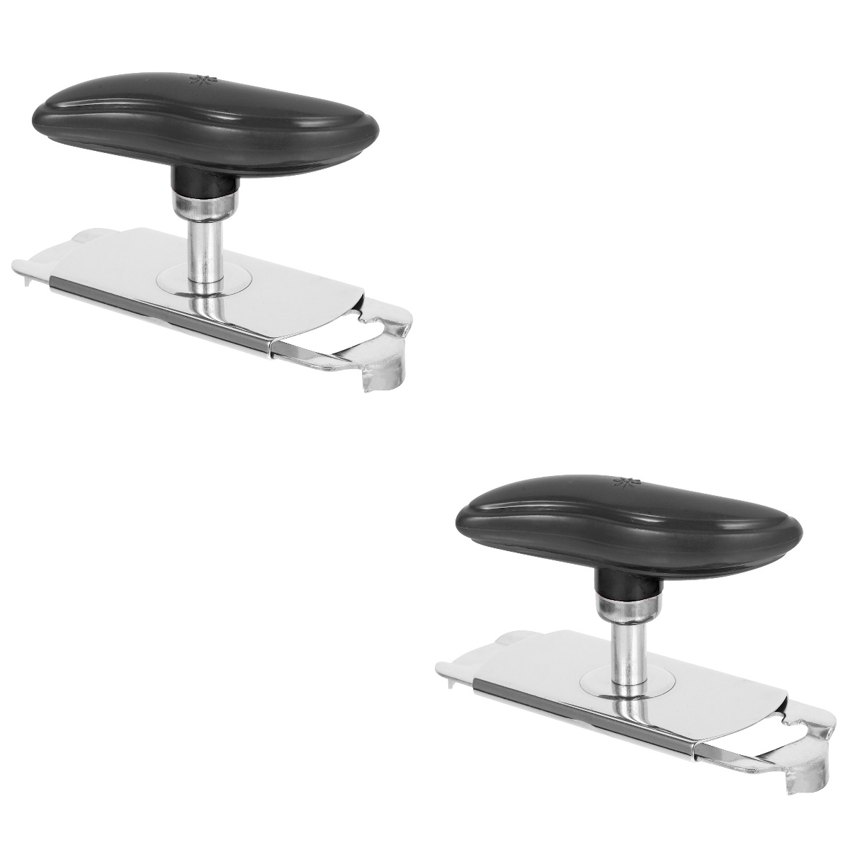 2 Pieces Multipurpose Container Opener Versatile Can Stainless Steel