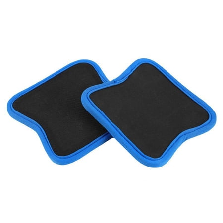 2 Pieces Neoprene Grip Pads Protector Pull up Grip Pad for Training Exercise Blue