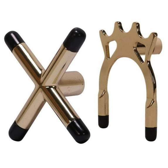 2 Pieces Non-slip Billiard Pool Cue Stick Bridge Head and Cross