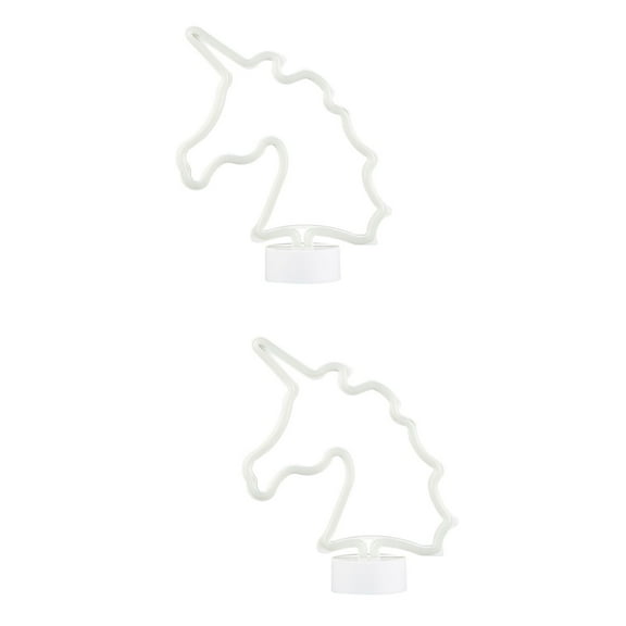 2 Pieces Nuke LED Strip Lights Beautiful Night Unicorn Shaped