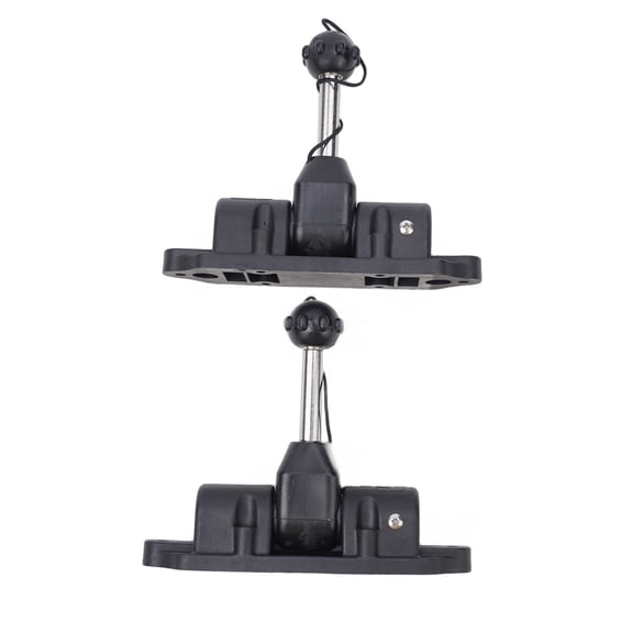 2 Pieces Oar Holder Tie Down Paddle Lock Support Mount for Boat Raft Canoe for KAYAK 360 Degree Rotating ABS Plastic Black 14.8x12.3cm Water Sports Accessories