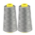 thumbnail image 1 of 2 Pieces Of 2300 Yards Colored Polyester Sewing Thread Gray - Furniture Protection, Polyester One Size, 1 of 3