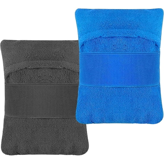 2 Pieces Of Beach Sand Remover Soft Sand Wiping Gloves Suitable For Beach Vacation Essential Items Suitable For Children And Adults