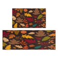 thumbnail image 1 of 2 Pieces Of Kitchen Rugs and Mats Non Skid Washable Happy Halloween (13) Kitchen Mat,Floor Cushion Waterproof Rug,Rubber Backed Area Rugs for Laundry 47*17+30*17, 1 of 7