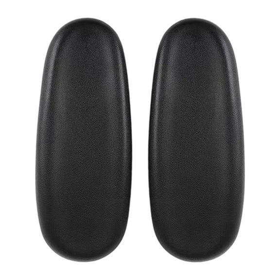 2 Pieces Office Chair Armrest Pads Universal Armrest Arm Pads Caps PU Leather Water Resistant for Desk Chairs