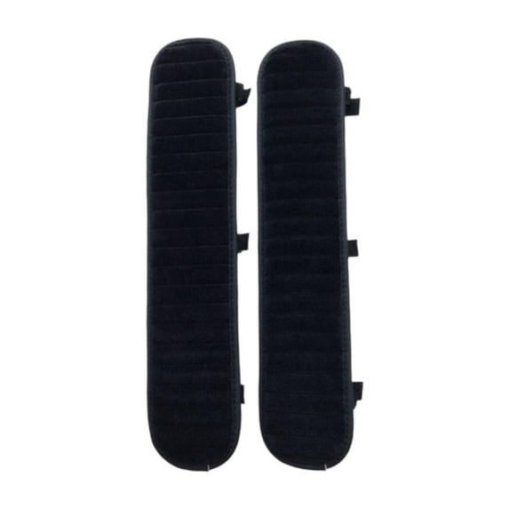 2 Pieces Office Computer Chair Armrest Pad Soft Velvet Cover Winter Warm Protection for Home or Workspace