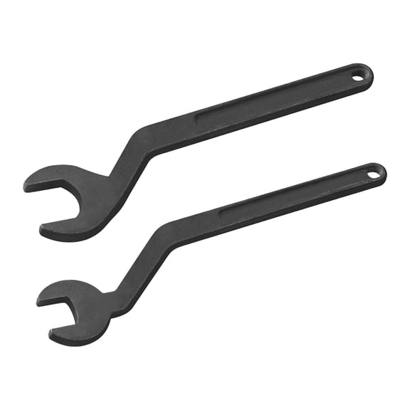 2 Pieces Offset Wrenches Metal Router Accessory Compact Design for Adult DIY Projects and Mechanics