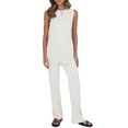 thumbnail image 1 of 2 Pieces Outfits Sleeveless Knit Top & Pants Sets Lounge Long Pajamas Set, 1 of 6