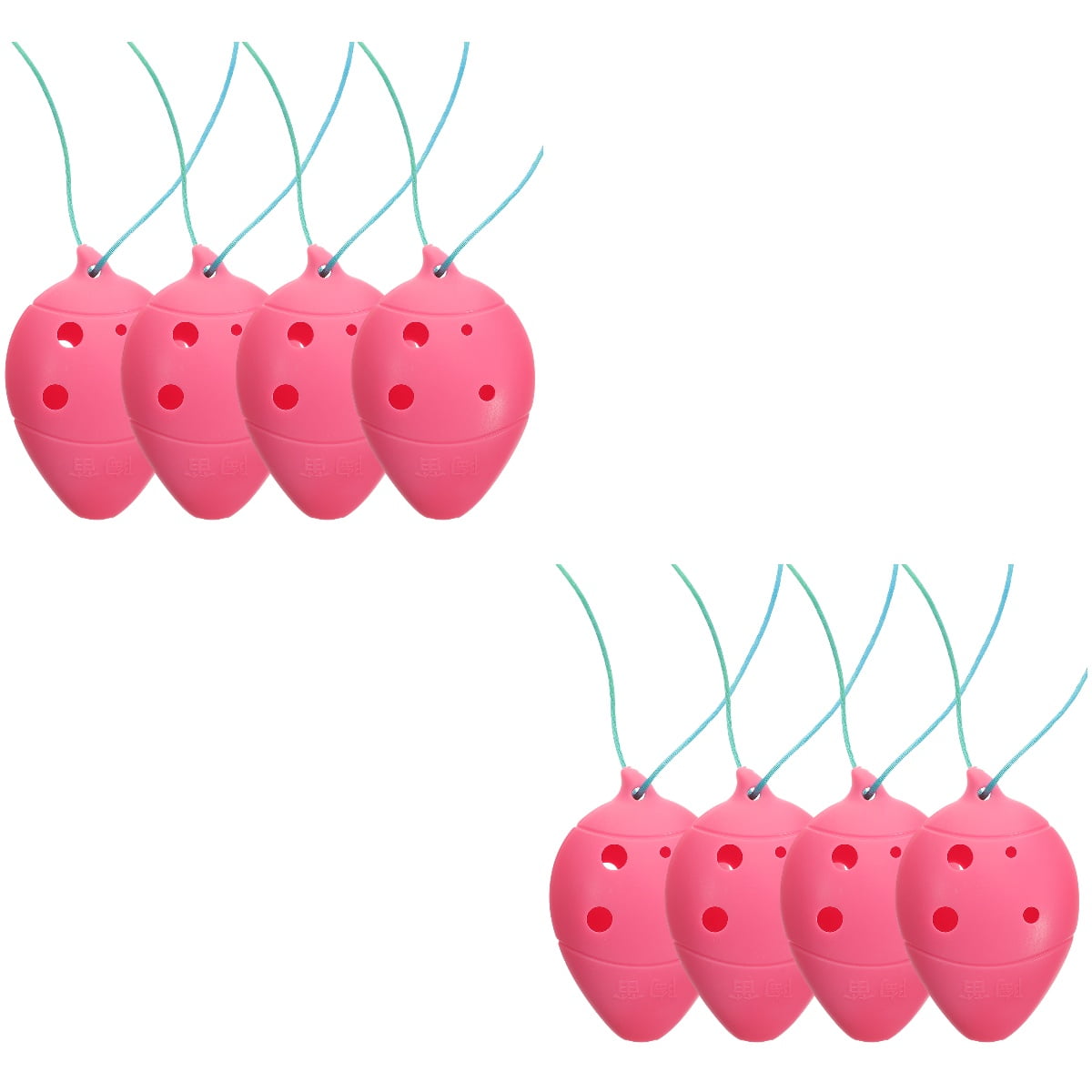 2 Pieces Pan Ocarina Kids Kids Mini Ocarina Beginner Ocarina Child 6X4X2CM Pink